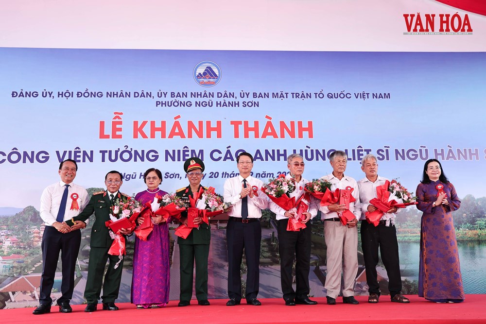 Khánh thành Công viên tưởng niệm các Anh hùng liệt sĩ Ngũ Hành Sơn - ảnh 2