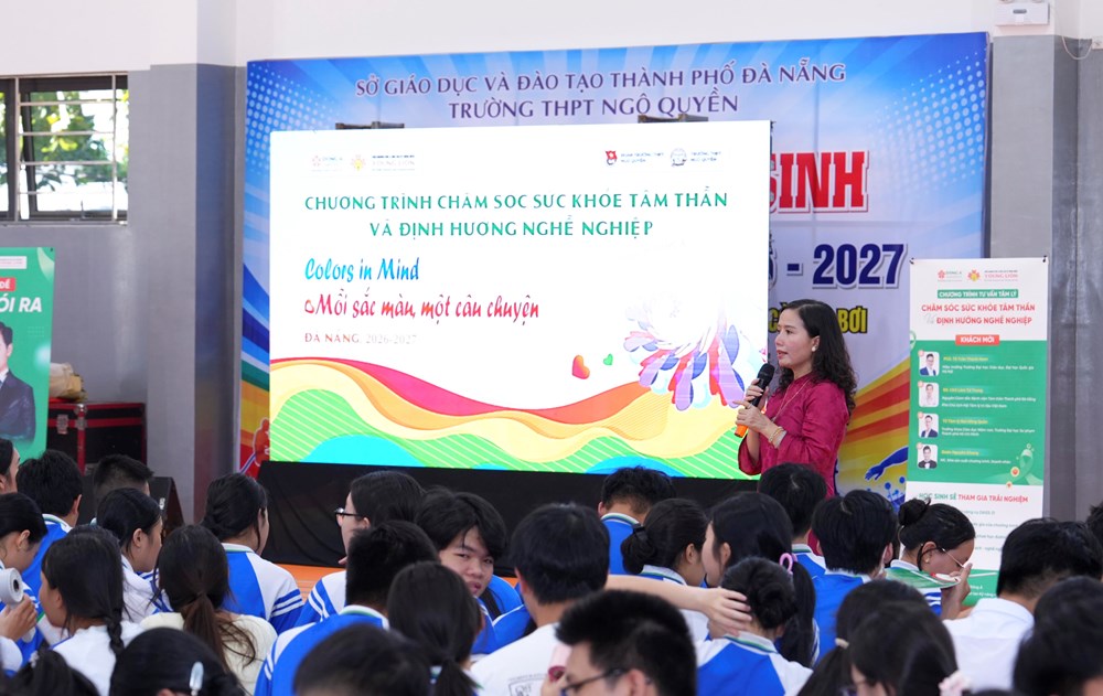 Hơn 20.000 học sinh miền Trung được hỗ trợ chăm sóc sức khỏe tâm thần, định hướng nghề nghiệp - ảnh 1