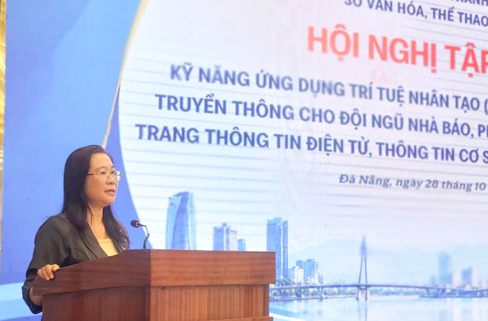 Đà Nẵng tập huấn kỹ năng ứng dụng AI trong hoạt động báo chí, truyền thông - ảnh 2