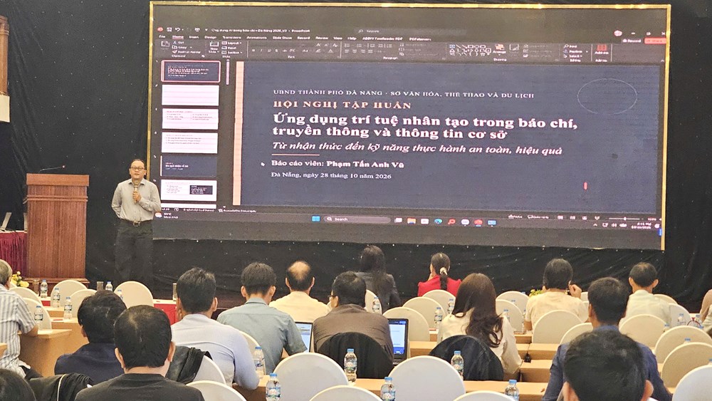 Đà Nẵng tập huấn kỹ năng ứng dụng AI trong hoạt động báo chí, truyền thông - ảnh 4