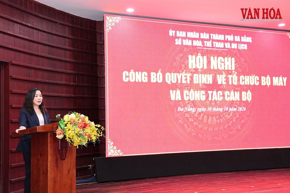 Sở VHTTDL TP. Đà Nẵng công bố loạt nhân sự và thành lập 3 đơn vị trực thuộc - ảnh 4