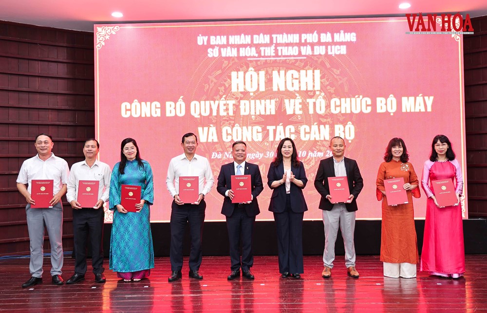 Sở VHTTDL TP. Đà Nẵng công bố loạt nhân sự và thành lập 3 đơn vị trực thuộc - ảnh 1