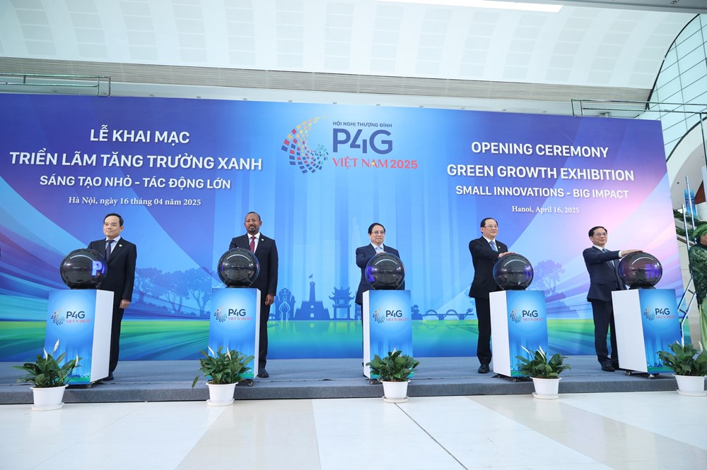Khai mạc Hội nghị thượng đỉnh P4G Việt Nam 2025 - ảnh 3