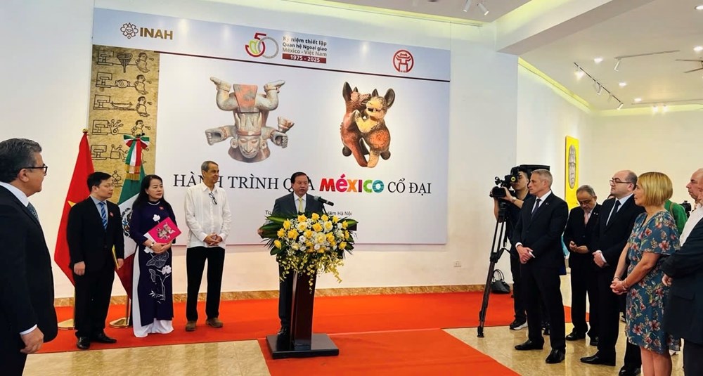 Khai mạc Triển lãm “Hành trình qua Mexico cổ đại” - ảnh 1