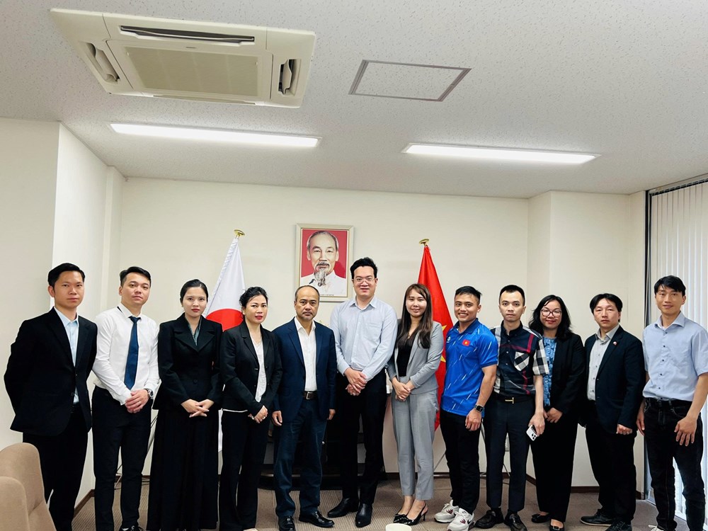 Chủ nhiệm Ủy ban Nhà nước về người Việt Nam ở nước ngoài Nguyễn Trung Kiên gặp gỡ cộng đồng người Việt Nam tại Nhật Bản - ảnh 1