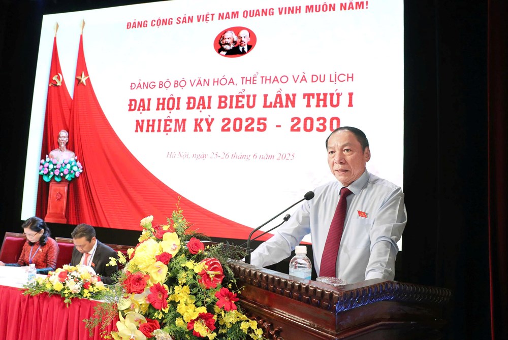 Phiên trù bị Đại hội đại biểu Đảng bộ Bộ VHTTDL lần thứ I, nhiệm kỳ 2025 - 2030 - ảnh 4