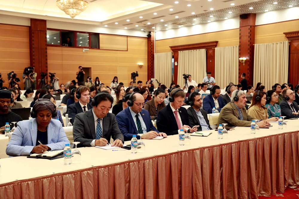 Họp báo Lễ mở ký Công ước của Liên Hợp Quốc về chống tội phạm mạng  - ảnh 3