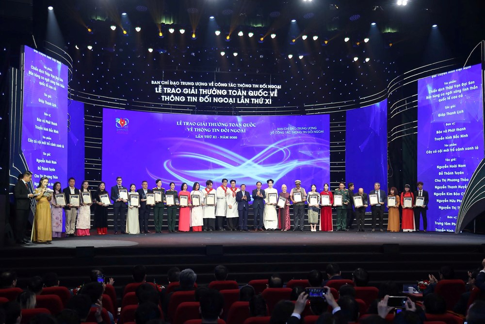 Lễ trao Giải thưởng toàn quốc về thông tin đối ngoại lần thứ XI năm 2025 - ảnh 4