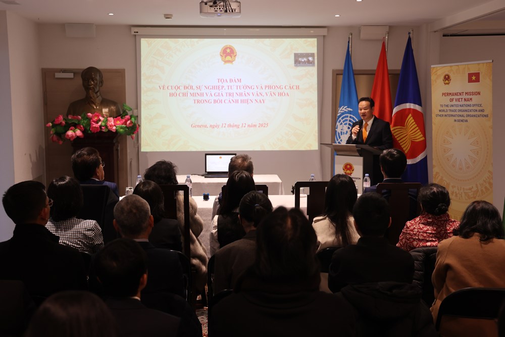 Toạ đàm tôn vinh Chủ tịch Hồ Chí Minh – Gắn kết cộng đồng, toả sáng giá trị nhân văn - ảnh 1