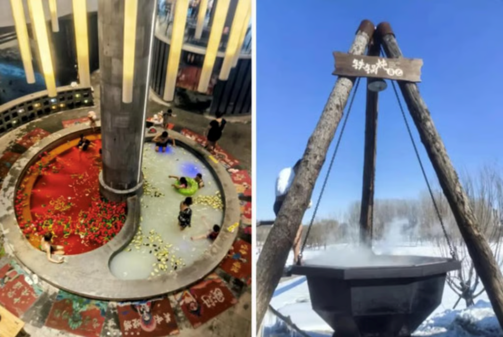 Suối nước nóng “giông bão” ở Trung Quốc mang đến trải nghiệm độc đáo - ảnh 3