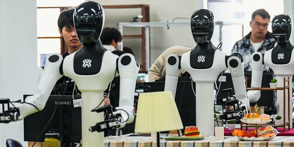 Quay video việc nhà đào tạo robot giúp việc tương lai - ảnh 1