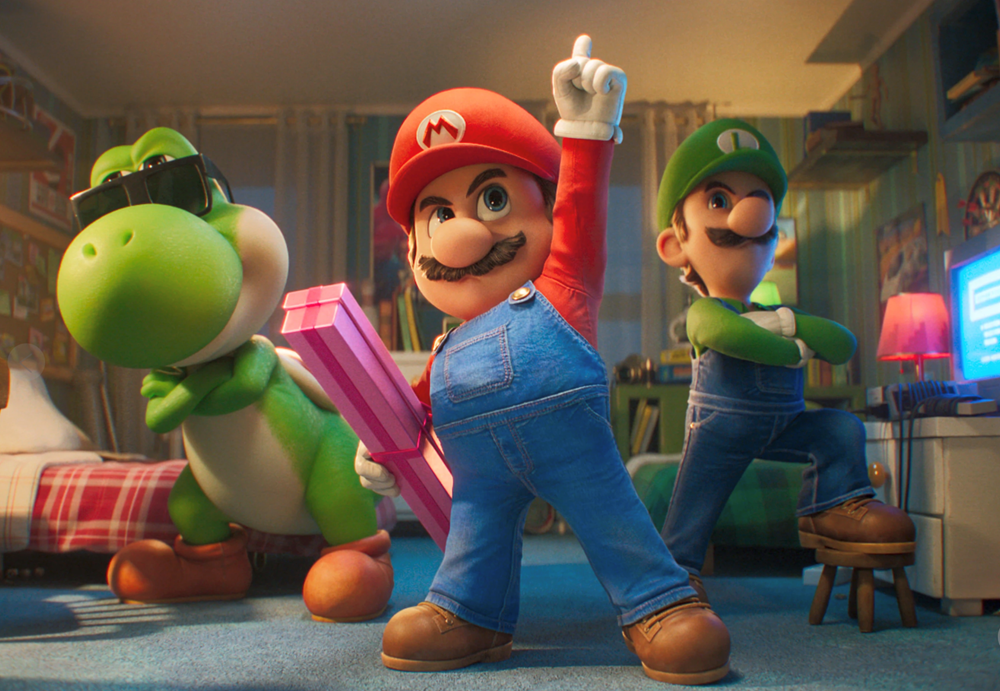 Hoạt hình Super Mario Galaxy bất ngờ tạo bom tấn phòng vé - ảnh 1