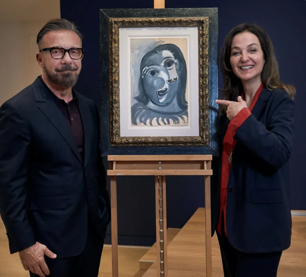 Bức tranh Picasso trị giá 1 triệu USD bất ngờ được bán với giá chỉ 117 USD - ảnh 1