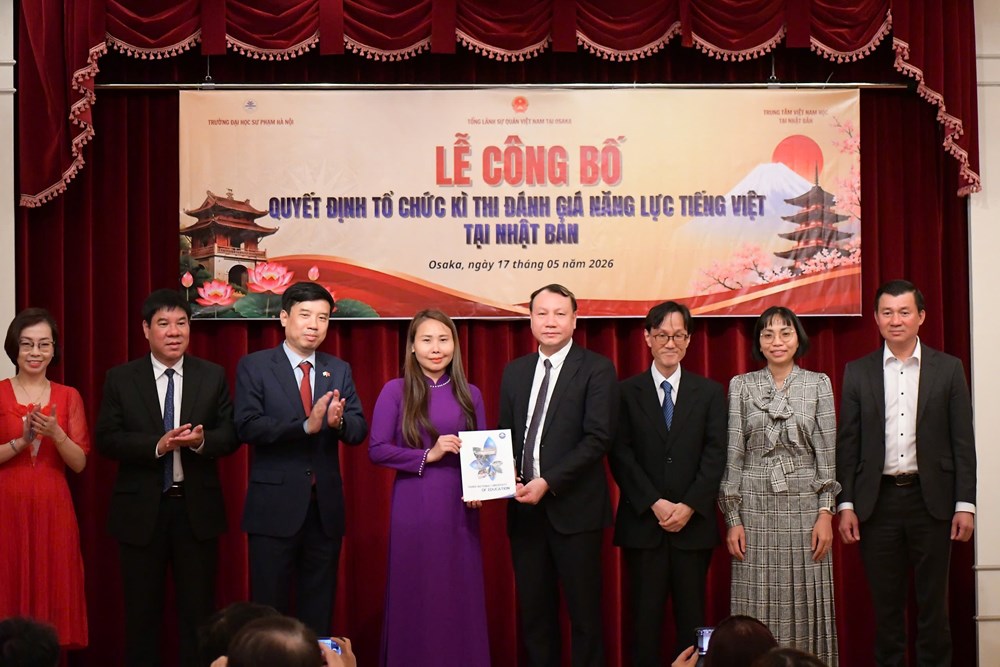 Hành trình tiên phong đưa kỳ thi tiếng Việt chuẩn quốc gia vươn ra thế giới - ảnh 1
