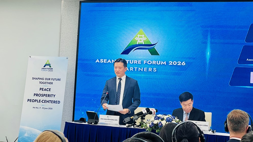 Họp báo quốc tế thông tin về Diễn đàn Tương lai ASEAN 2026 - ảnh 3
