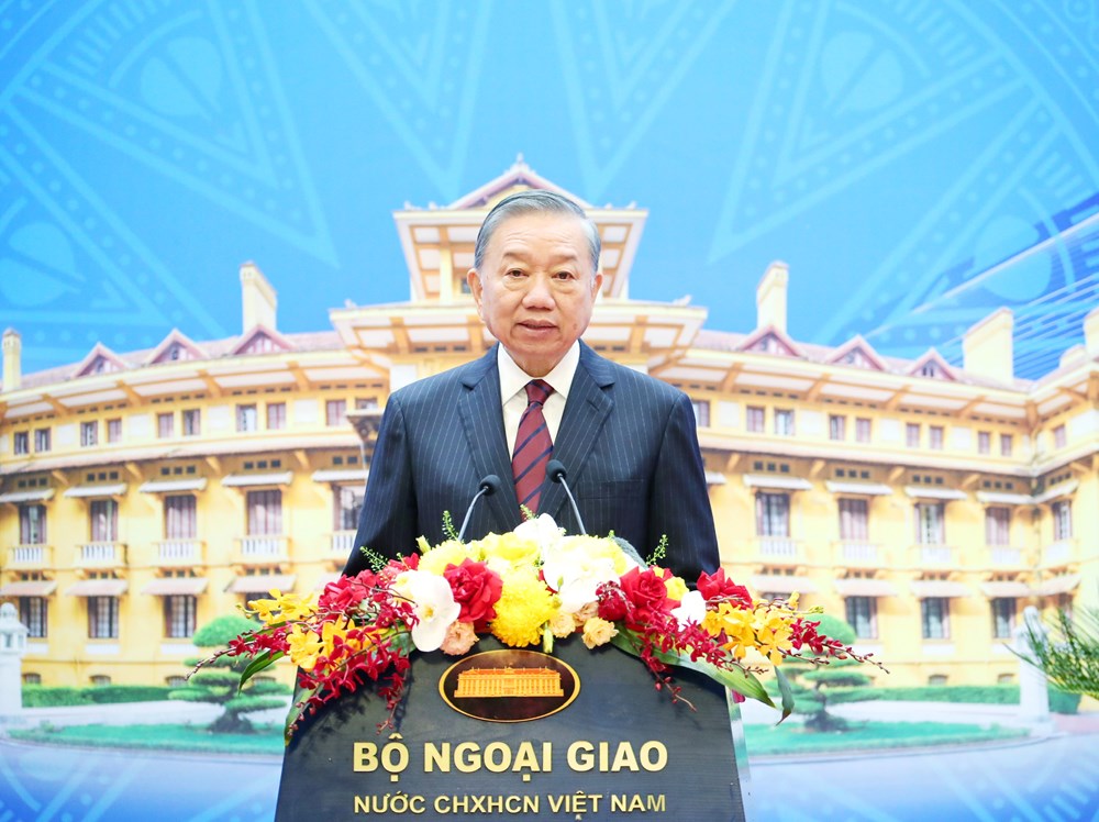Tổng Bí thư, Chủ tịch nước Tô Lâm giao 6 nhiệm vụ trọng tâm đối với ngành Ngoại giao và các cơ quan làm công tác đối ngoại - ảnh 3