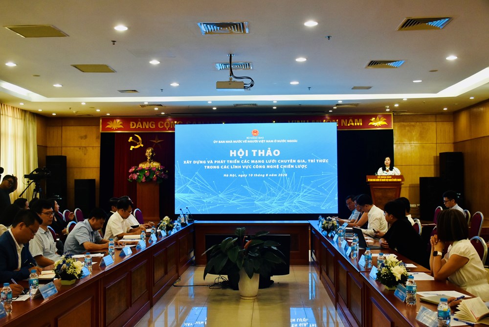 Xây dựng, phát triển mạng lưới chuyên gia, trí thức công nghệ chiến lược - ảnh 1