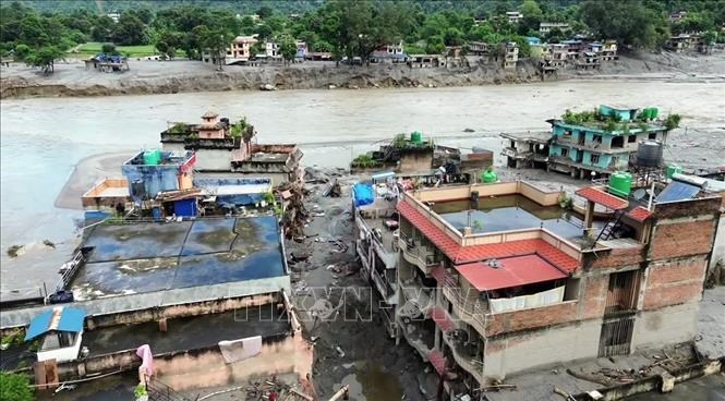 Nepal thiệt hại nặng nề sau lũ quét - ảnh 1