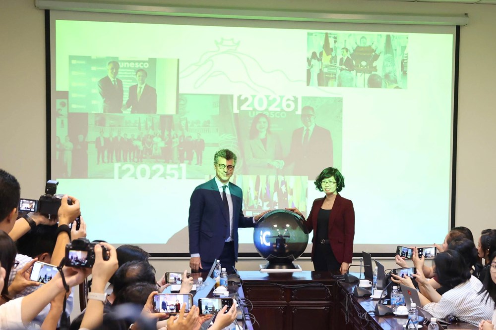Công bố đồ họa kỷ niệm 50 năm Việt Nam gia nhập UNESCO - ảnh 3