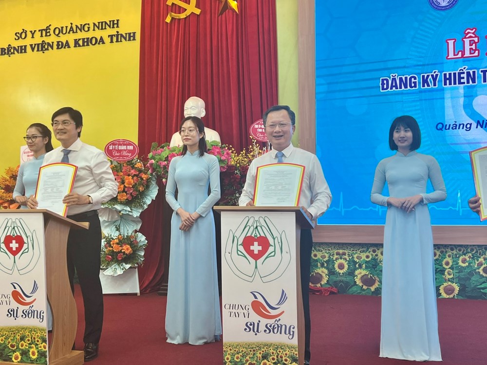 Thành lập Chi hội Hội vận động hiến mô, bộ phận cơ thể người tại Quảng Ninh - ảnh 2