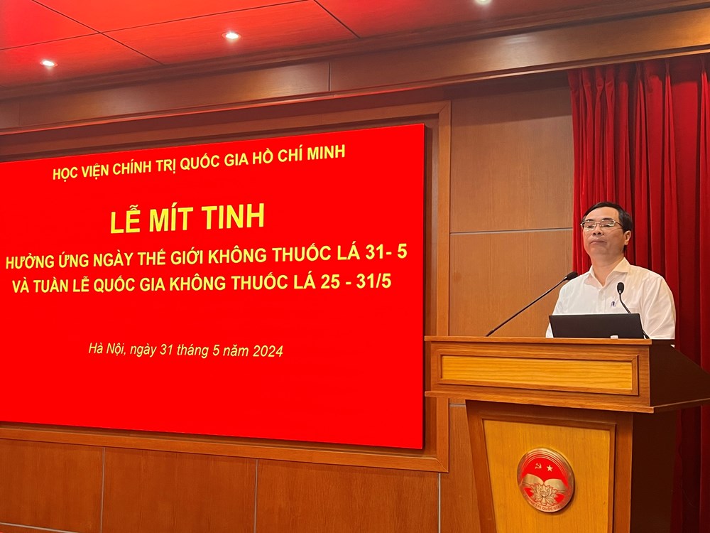 Phòng chống tác hại của thuốc lá: Cần những người gương mẫu, đi đầu - ảnh 1