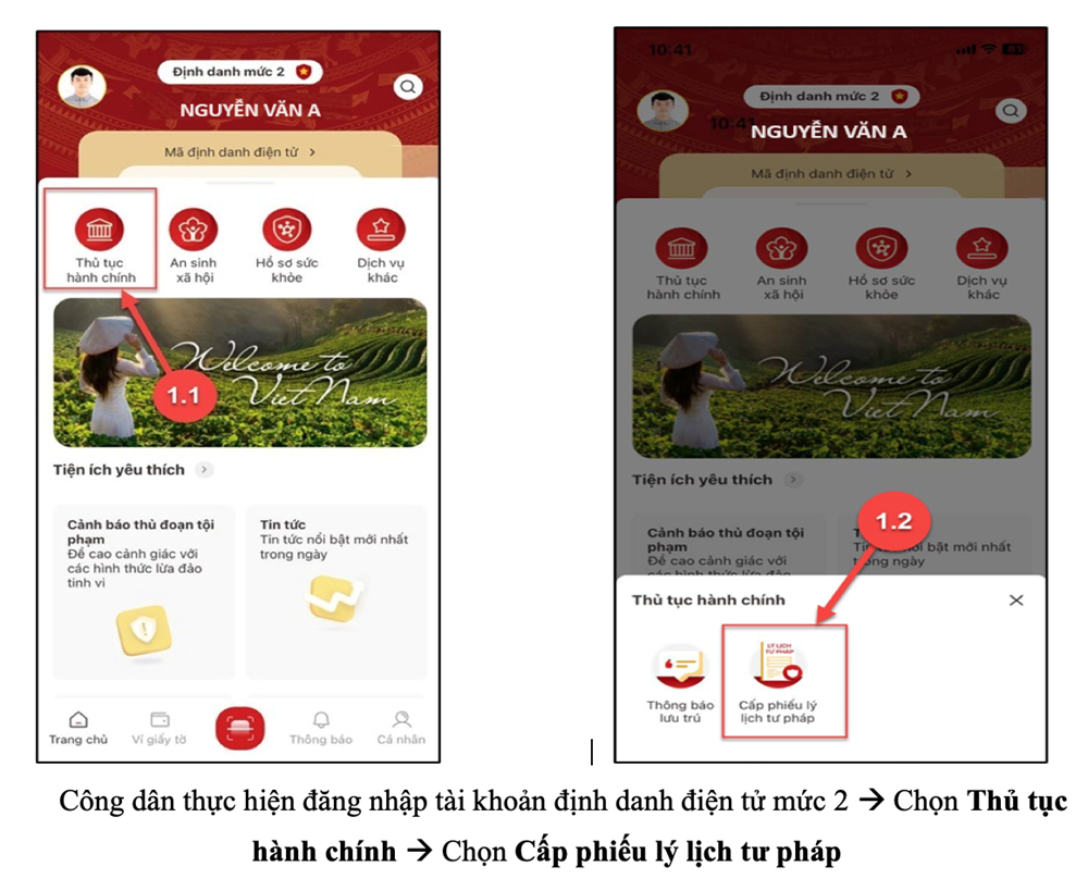 Hà Nội miễn phí cung cấp thông tin lý lịch tư pháp cho người dân - ảnh 1