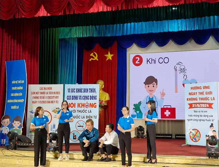 Hội thi sáng kiến truyền thông “Gia đình có sức khoẻ - Không khói thuốc” - ảnh 1