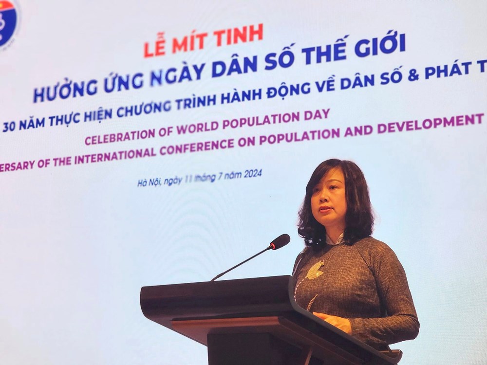 Đầu tư cho công tác dân số là đầu tư cho phát triển bền vững - ảnh 1