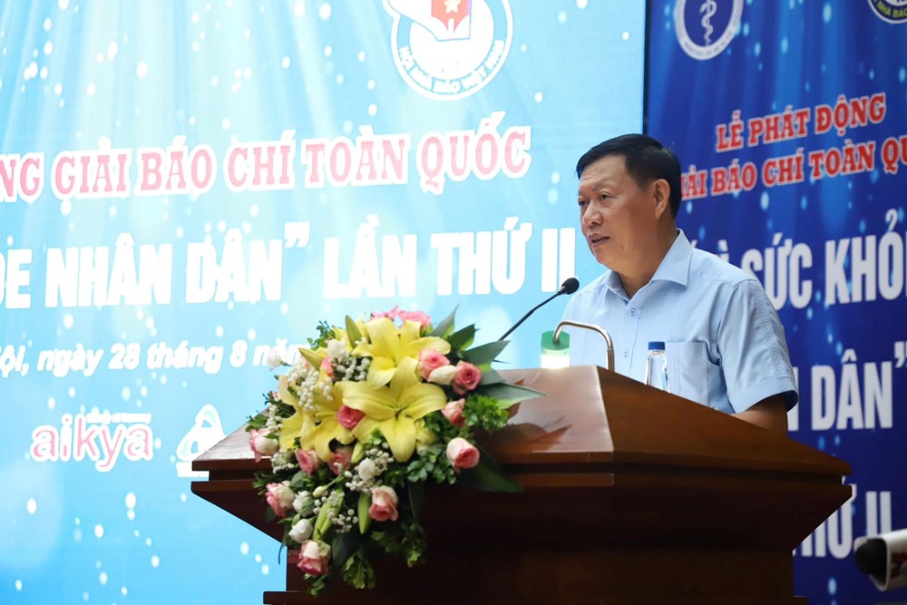 Phát động Giải Báo chí toàn quốc “Vì Sức khỏe nhân dân” lần thứ Hai - ảnh 1