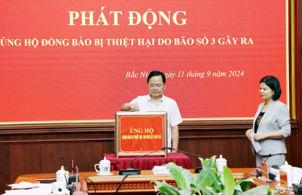 Bắc Ninh phân bổ 45 tỉ đồng cho các điạ phương phục hậu quả bão số 3 - ảnh 1