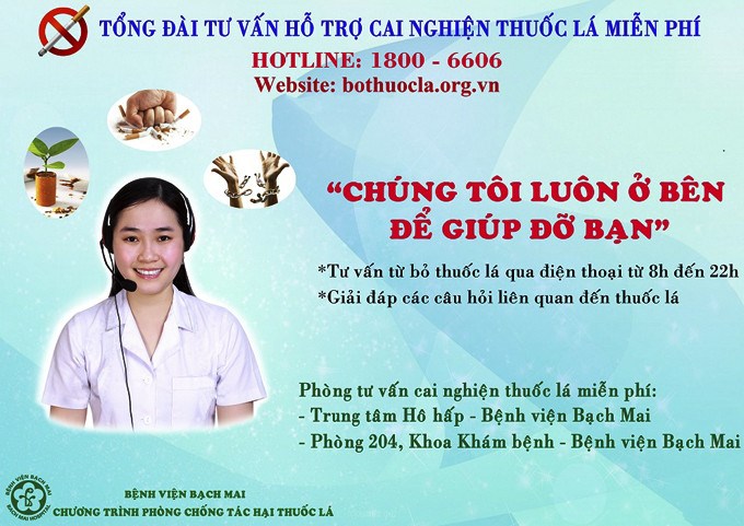 Việt Nam có 24 điểm tham gia mạng lưới cai nghiện thuốc lá - ảnh 1