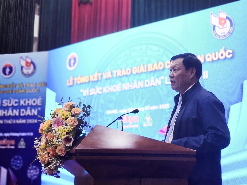 Trao Giải Báo chí toàn quốc “Vì Sức khỏe nhân dân” lần thứ II - ảnh 1