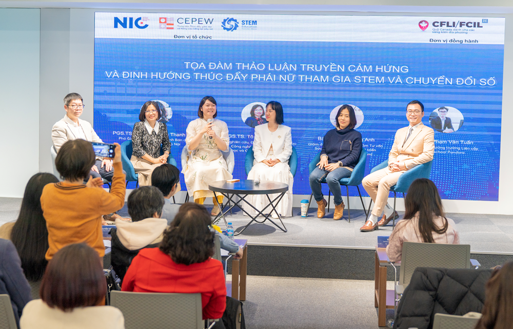 Ngày hội Truyền cảm hứng để phái nữ tham gia STEM và chuyển đổi số - ảnh 2