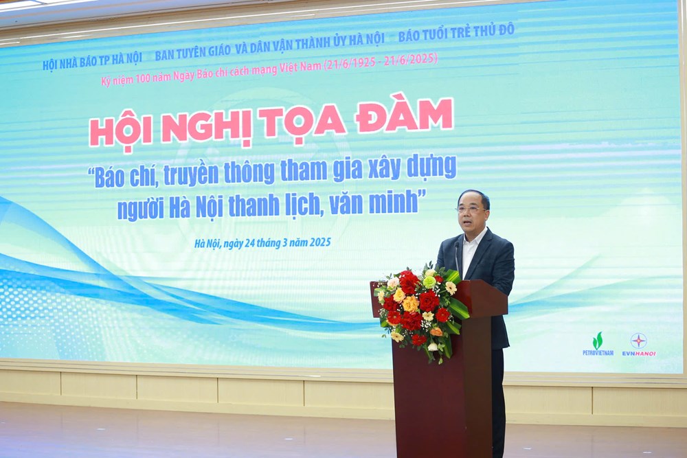 Phát huy vai trò của báo chí trong xây dựng người Hà Nội thanh lịch, văn minh - ảnh 1