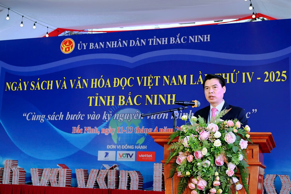 Hơn 100.000 đầu sách trưng bày tại Ngày Sách và Văn hóa đọc Việt Nam tỉnh Bắc Ninh - ảnh 1