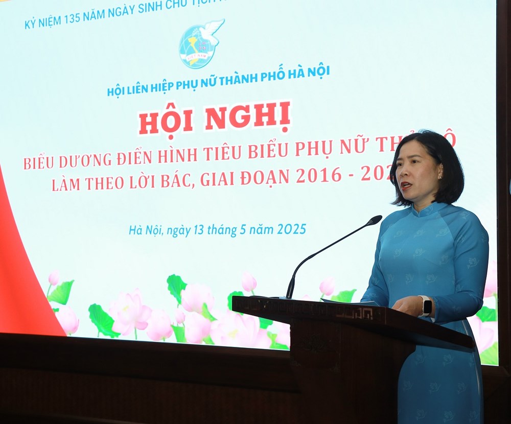 Biểu dương điển hình tiêu biểu Phụ nữ Thủ đô làm theo lời Bác - ảnh 1