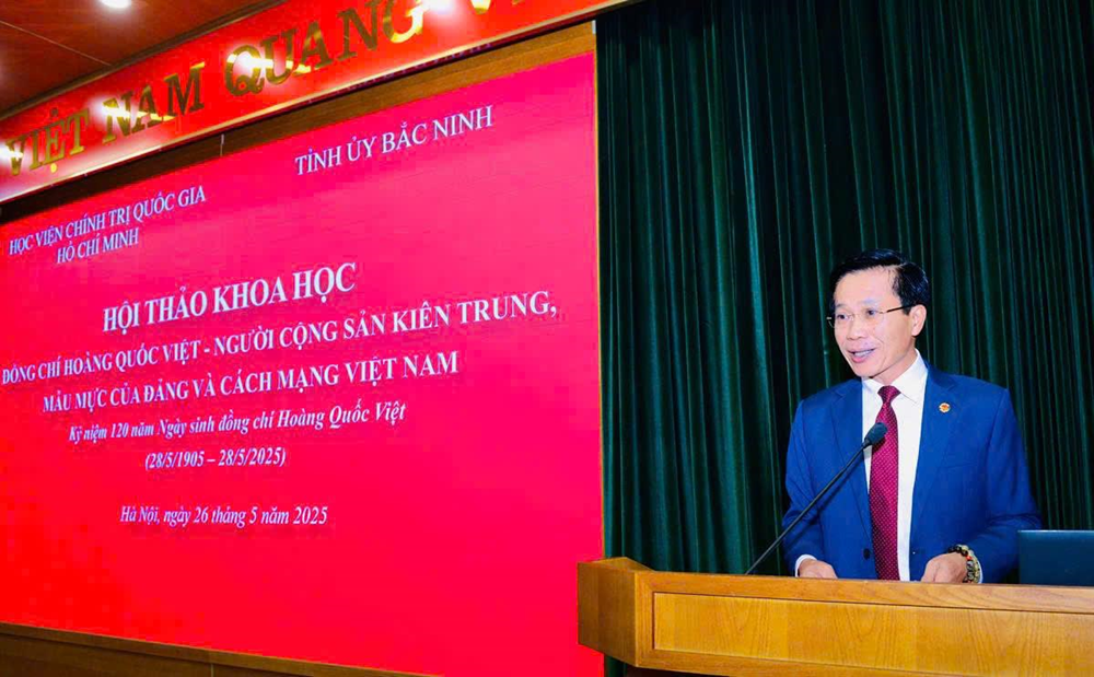 Hội thảo khoa học về đồng chí Hoàng Quốc Việt - ảnh 1