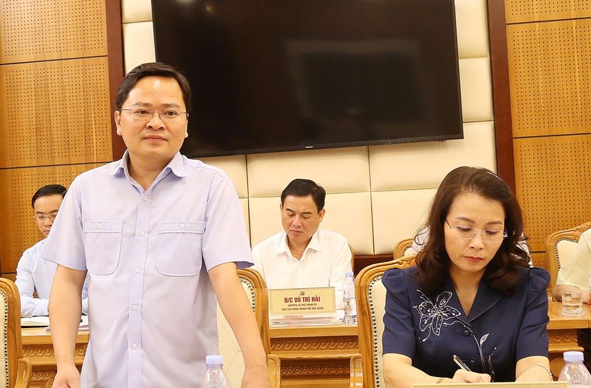 Chủ nhiệm Ủy ban Kiểm tra Trung ương làm việc với Ban Thường vụ Tỉnh ủy Bắc Ninh, Bắc Giang - ảnh 3