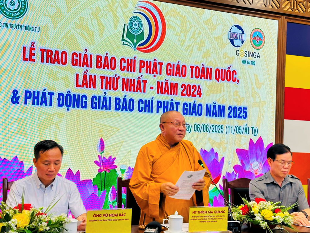 Báo Văn Hoá đoạt giải Nhì giải Báo chí Phật giáo lần thứ nhất - ảnh 1