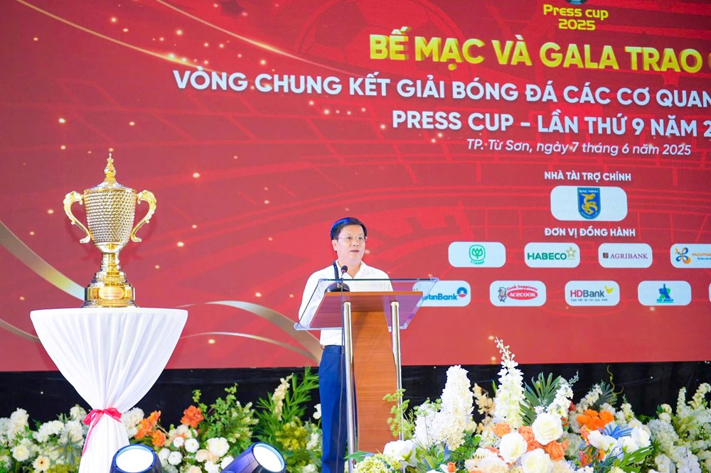 Đội bóng Trung tâm Phát thanh – Truyền hình Quân đội giành chức vô địch Press Cup 2025 - ảnh 4