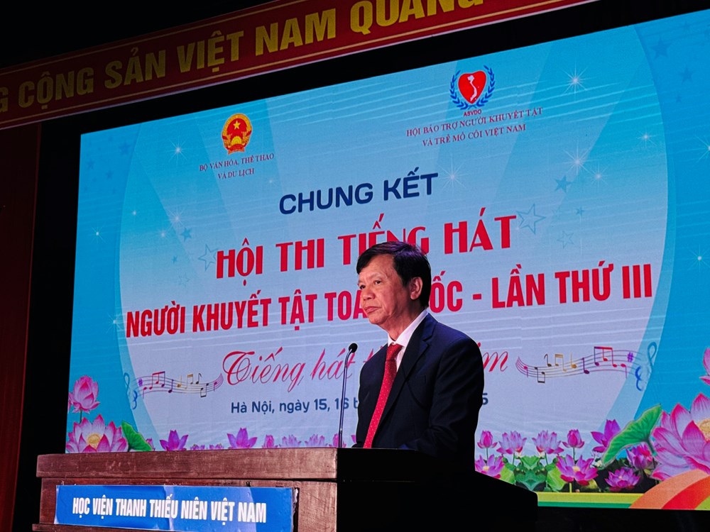 13 đoàn tham gia vòng chung kết toàn quốc Hội thi Tiếng hát người khuyết tật - ảnh 1