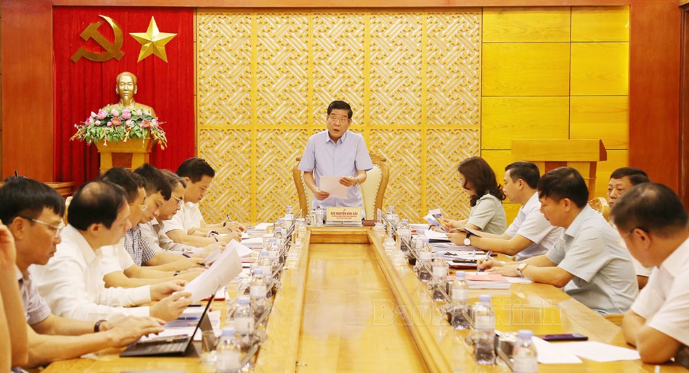 Bắc Ninh chuẩn bị công tác công bố sáp nhập đơn vị hành chính - ảnh 1