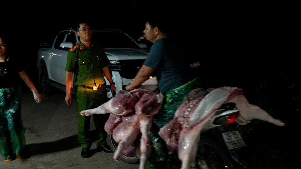 Hà Nội triệt phá đường dây giết mổ, tiêu thụ lợn bệnh với giá 50.000 – 70.000 đồng/kg - ảnh 2