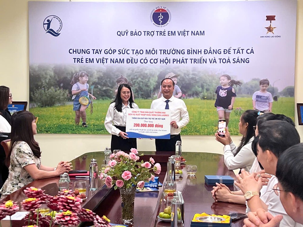 Đồng hành cùng trẻ em bị bệnh tim và trẻ em có hoàn cảnh khó khăn - ảnh 1