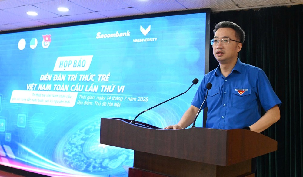 Hơn 200 đại biểu dự Diễn đàn Tri thức trẻ Việt Nam toàn cầu lần thứ VI - 2025 - ảnh 1