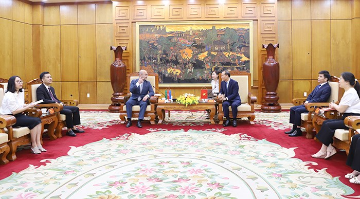 Lãnh đạo tỉnh Bắc Ninh và lãnh đạo thành phố Sumgayit, Azerbaijan chia sẻ về hợp tác kinh tế, văn hóa - ảnh 2