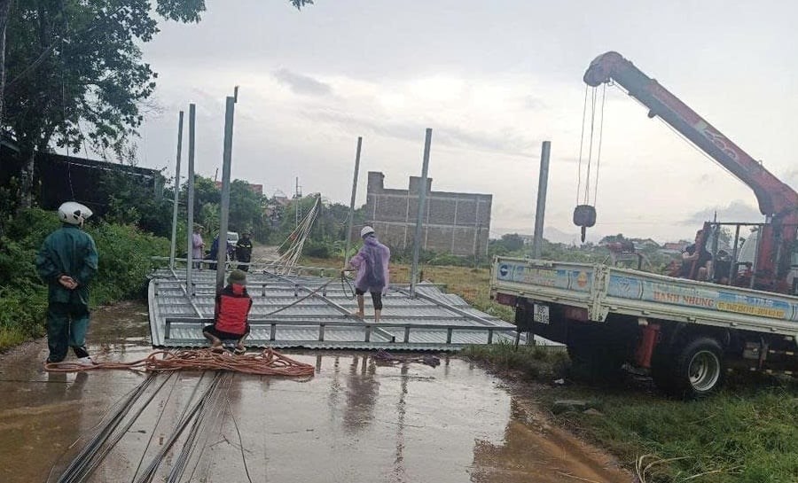 Bắc Ninh ban hành công điện khẩn ứng phó với bão Wipha - ảnh 2