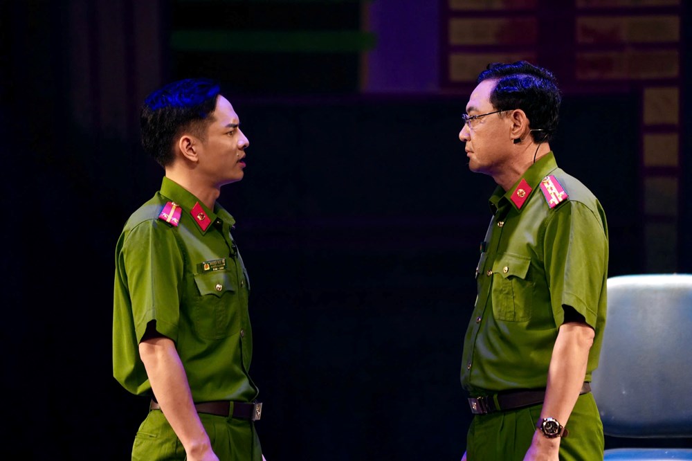 Vở kịch “Đối mặt”: Khắc hoạ bản lĩnh người chiến sĩ công an nhân dân - ảnh 4