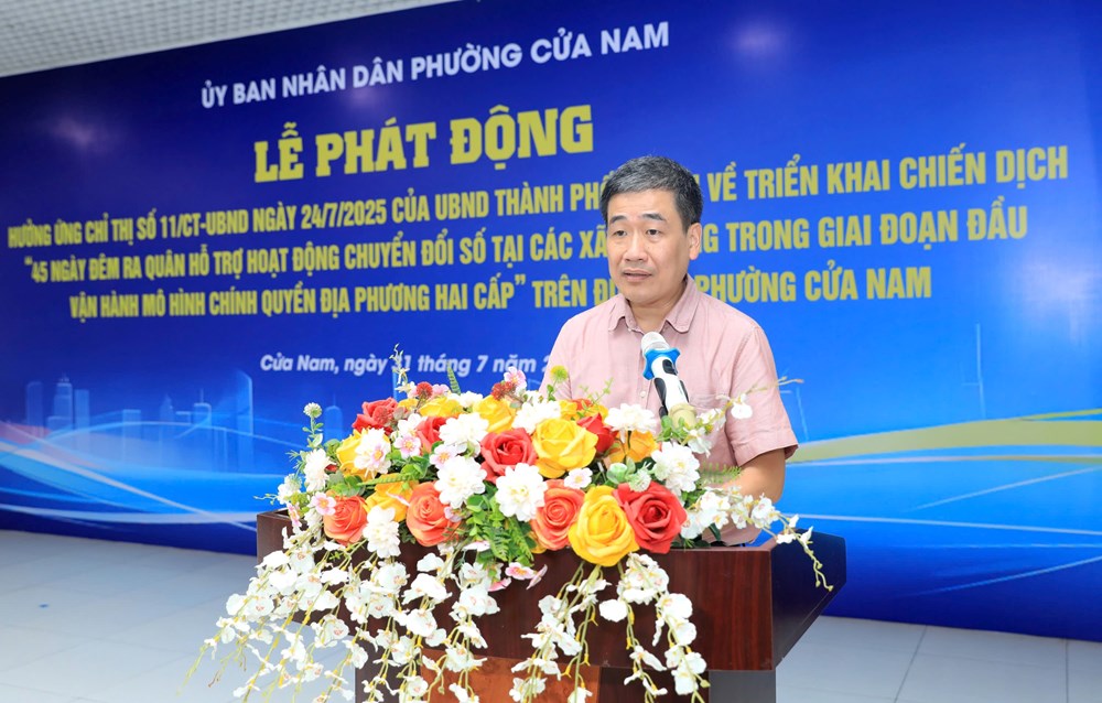 Phát động Chiến dịch 45 ngày đêm ra quân hỗ trợ hoạt động chuyển đổi số - ảnh 1