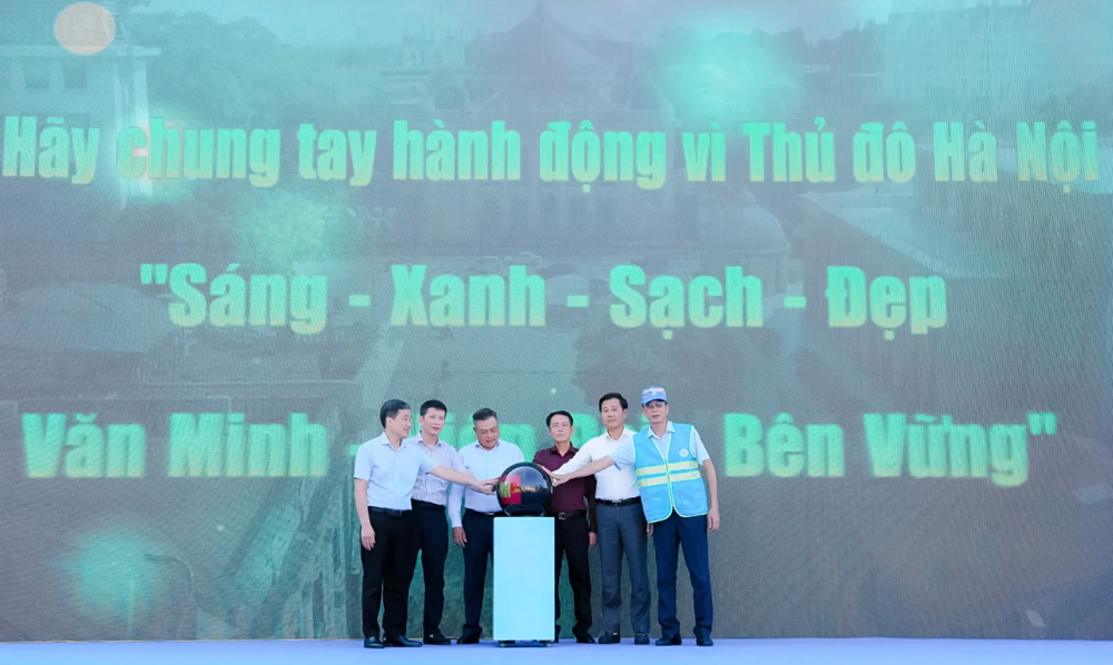 Hà Nội tổng vệ sinh môi trường trên toàn thành phố - ảnh 3